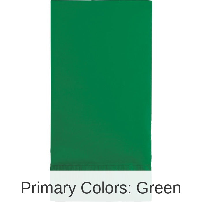 192/Case Bulk Emerald Green 3 Ply Guest Towels
