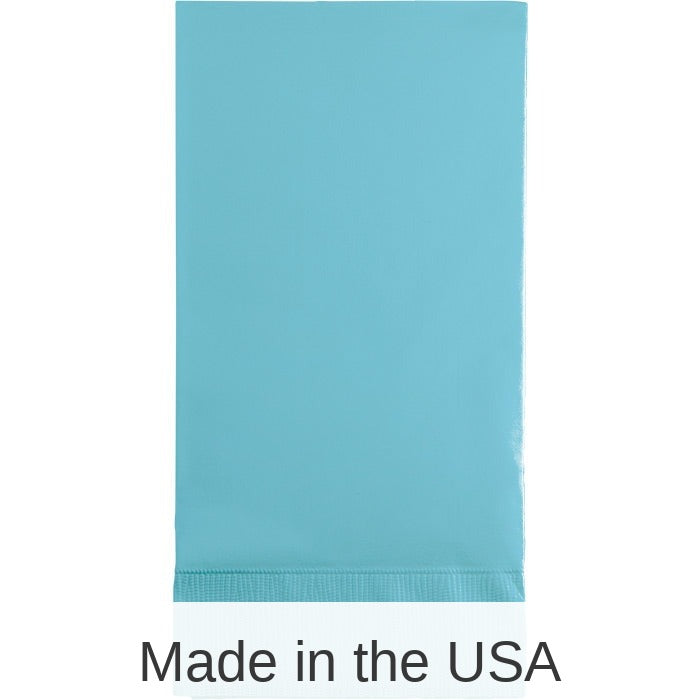 192/Case Bulk Pastel Blue 3 Ply Guest Towels