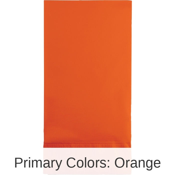 192/Case Bulk Sunkissed Orange 3 Ply Guest Towels