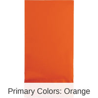 192/Case Bulk Sunkissed Orange 3 Ply Guest Towels
