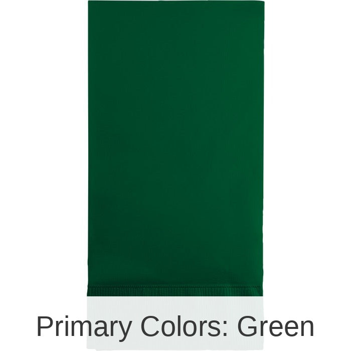 192/Case Bulk Hunter Green 3 Ply Guest Towels