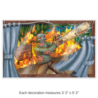 6 Pack Bulk Halloween Horror Insta-View Decoration
