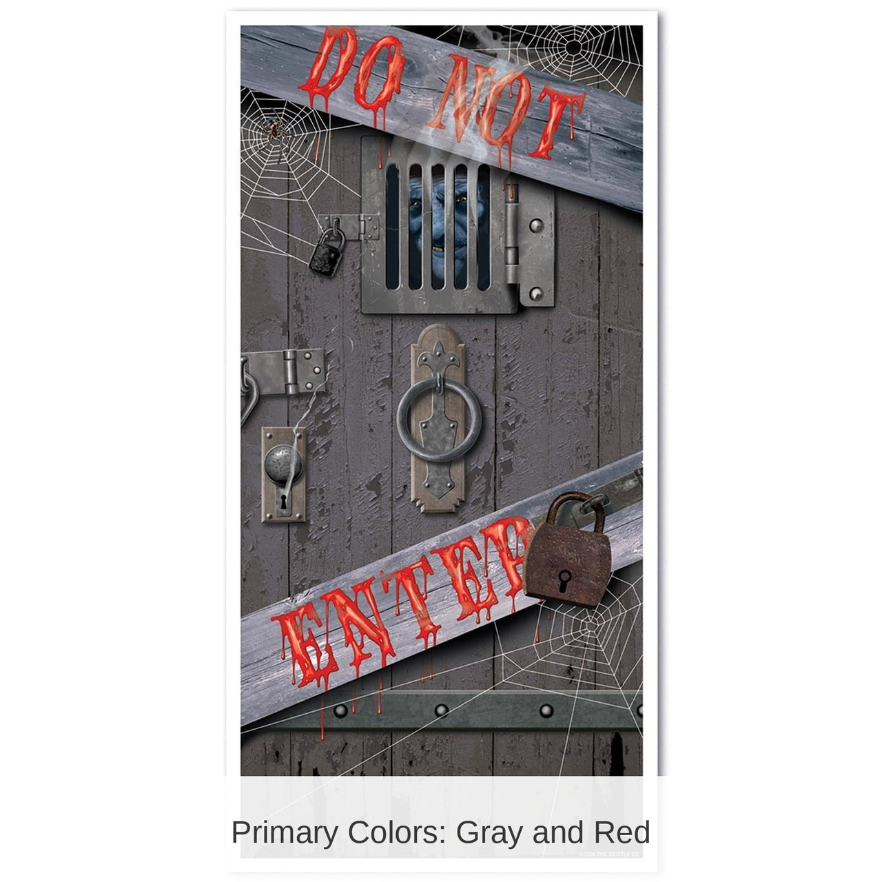 12 Pack Bulk Spooky Halloween Door Cover