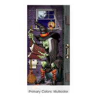12 Pack Bulk Halloween Witch Restroom Door Cover