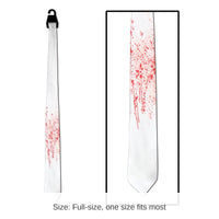 12 Pack Bulk Halloween Blood Spatter Tie