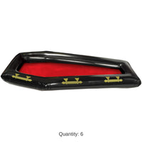 6 Pack Bulk Halloween Inflatable Coffin Buffet Cooler