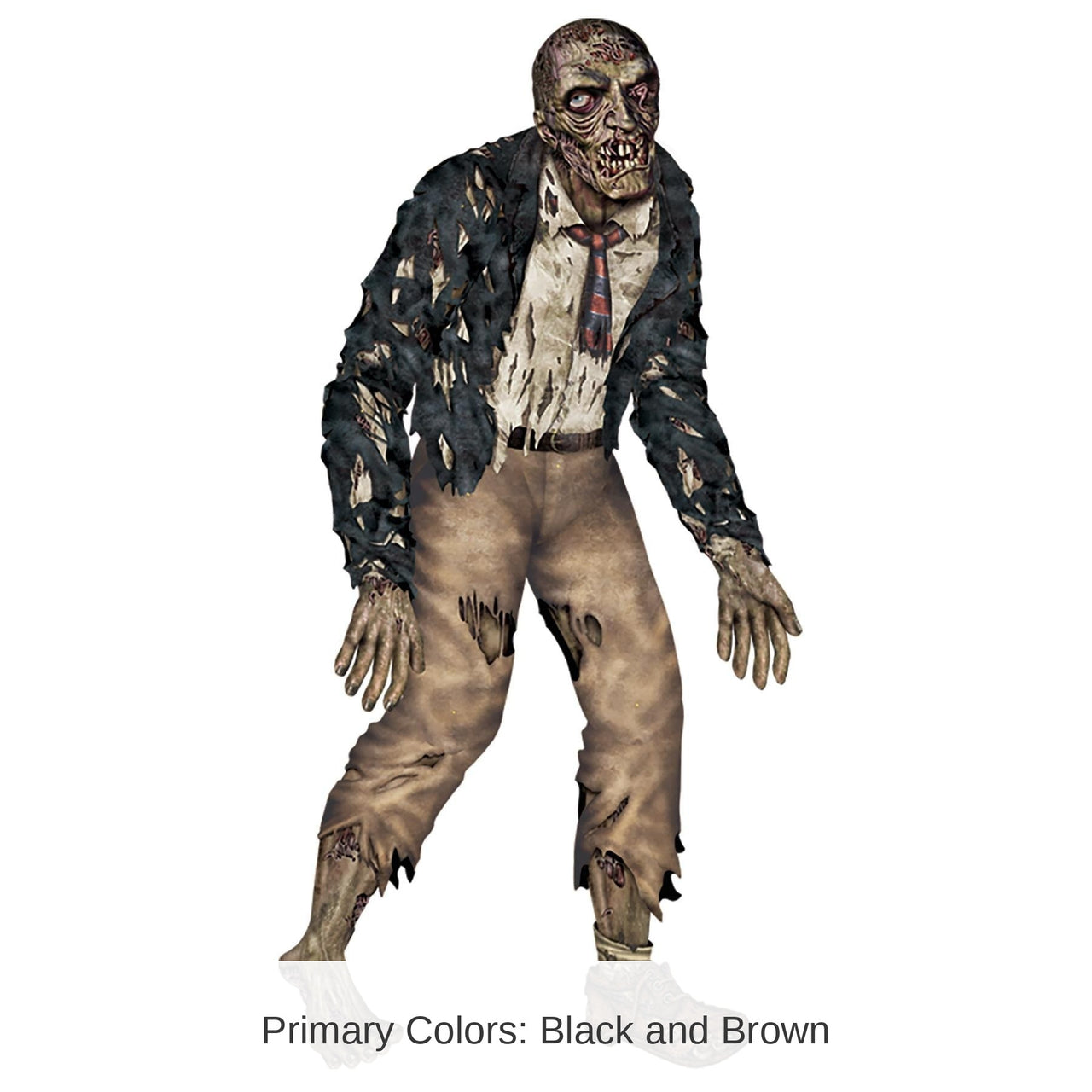 12 Pack Bulk Halloween Jointed Zombie