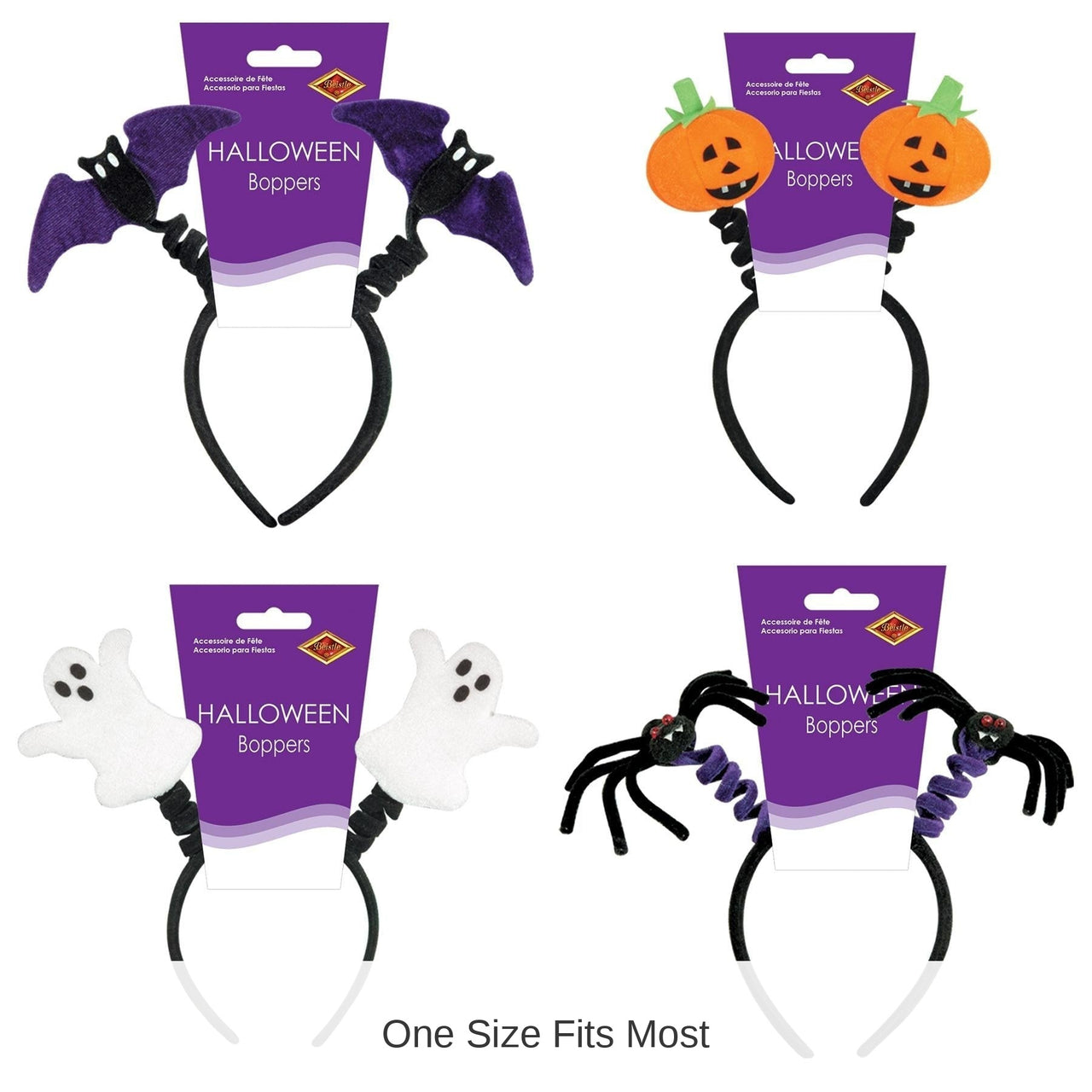 12 Pack Bulk Halloween Boppers