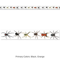 12 Pack Bulk Halloween Spiders Party Tape 20 ft. Roll)