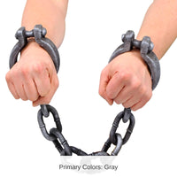 12 Pack Bulk Halloween Plastic Shackles Set