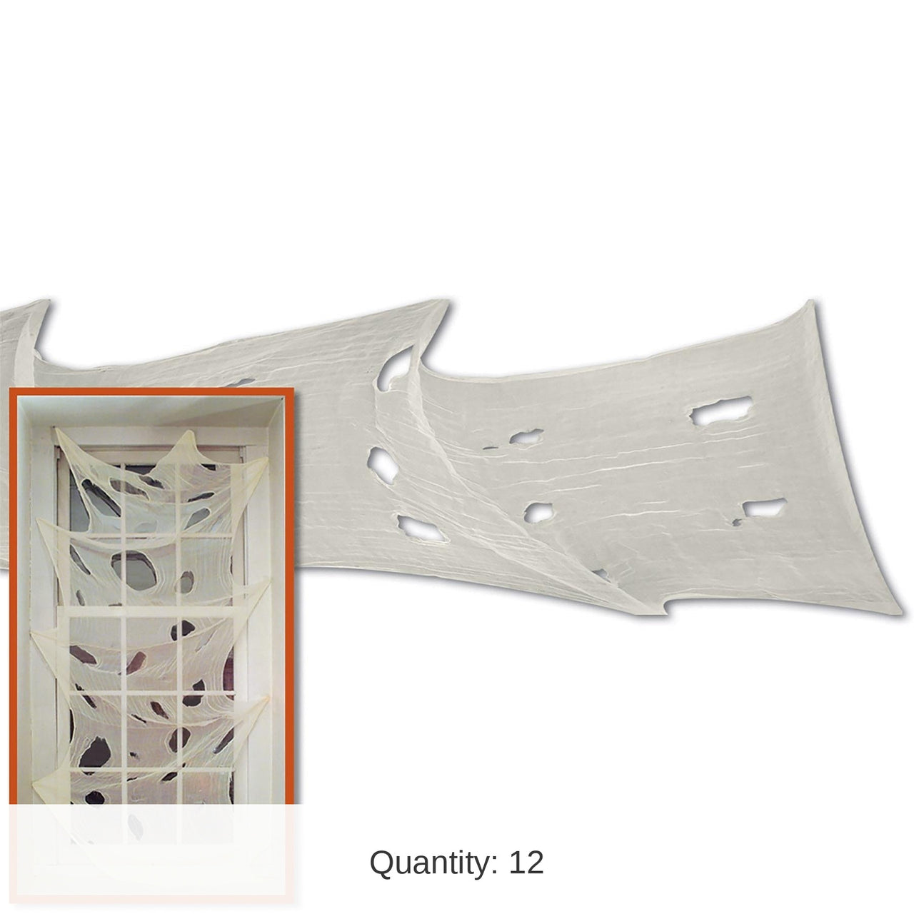 12 Pack Bulk Halloween Spooky Cloth