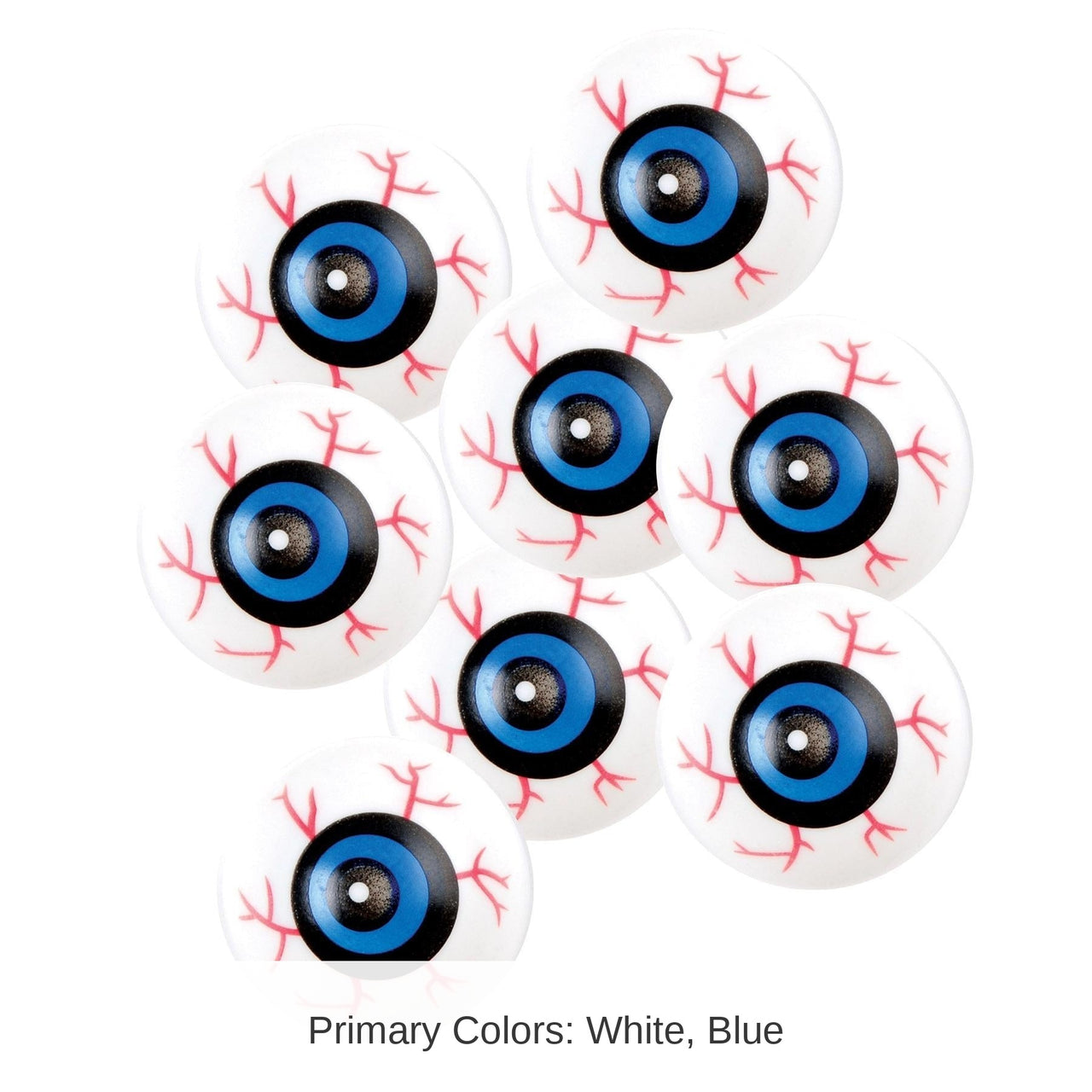 96 Pack Bulk Halloween Eyeballs