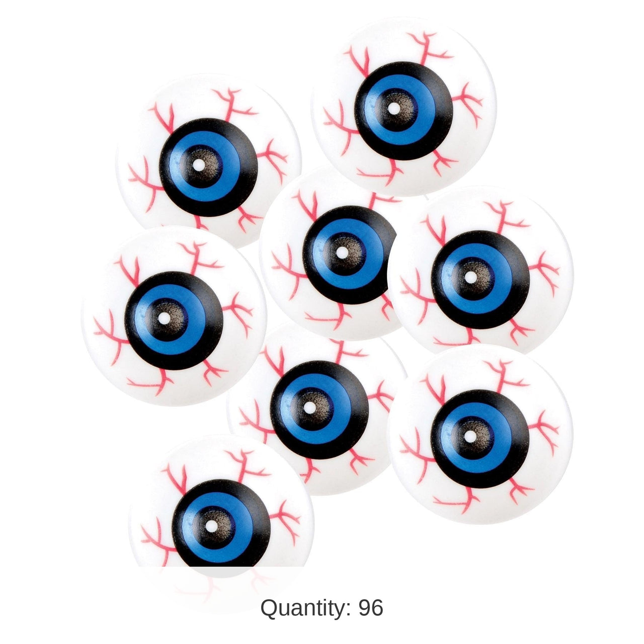 96 Pack Bulk Halloween Eyeballs