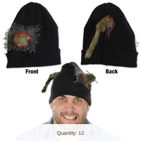 12 Pack Bulk Halloween Rat Knit Cap
