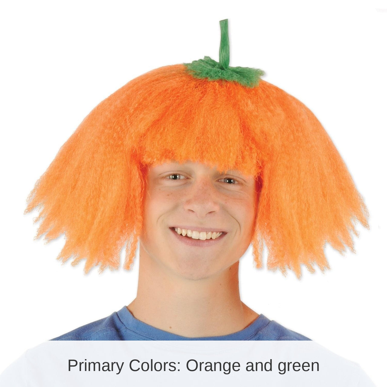 12 Pack Bulk Halloween Pumpkin Wig