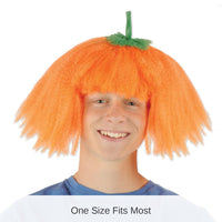 12 Pack Bulk Halloween Pumpkin Wig