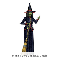 12 Pack Bulk Halloween Jointed Witch