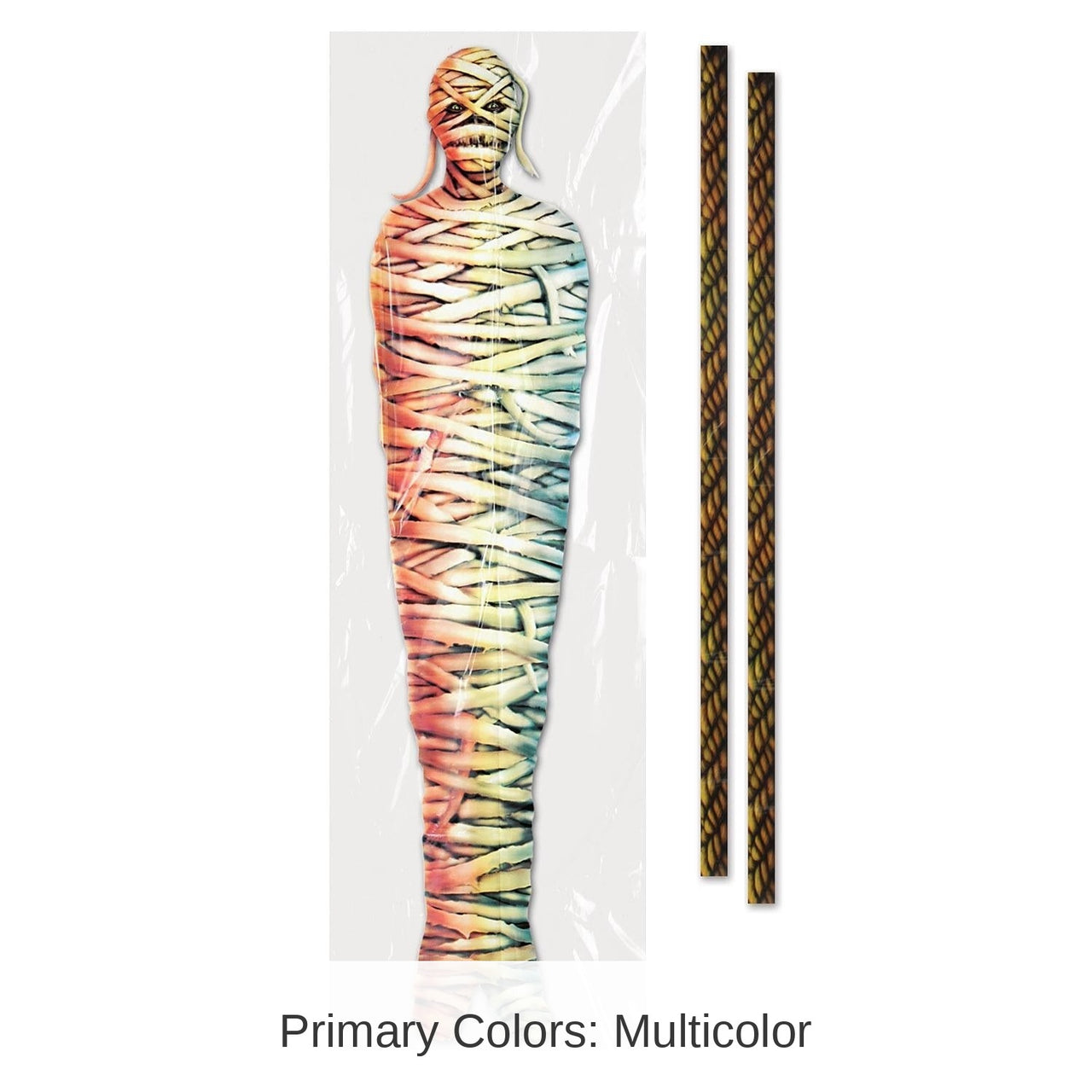 12 Pack Bulk Halloween Mummy Tree Wrap Decoration