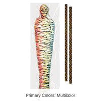12 Pack Bulk Halloween Mummy Tree Wrap Decoration