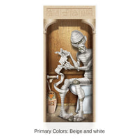 12 Pack Bulk Halloween Mummy Restroom Door Cover