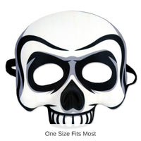 6 Pack Bulk Halloween Skull Half Mask