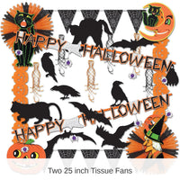 Bulk 28 Piece Halloween Trimorama Decorating Kit