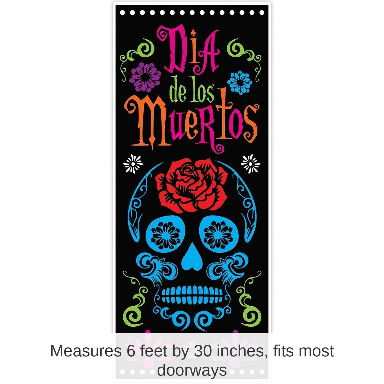 12 Pack Bulk Day Of The Dead Door Cover