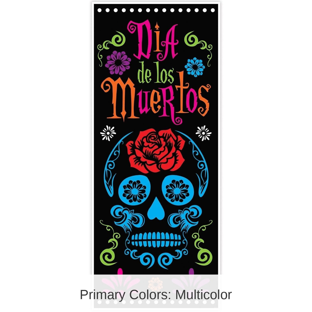 12 Pack Bulk Day Of The Dead Door Cover