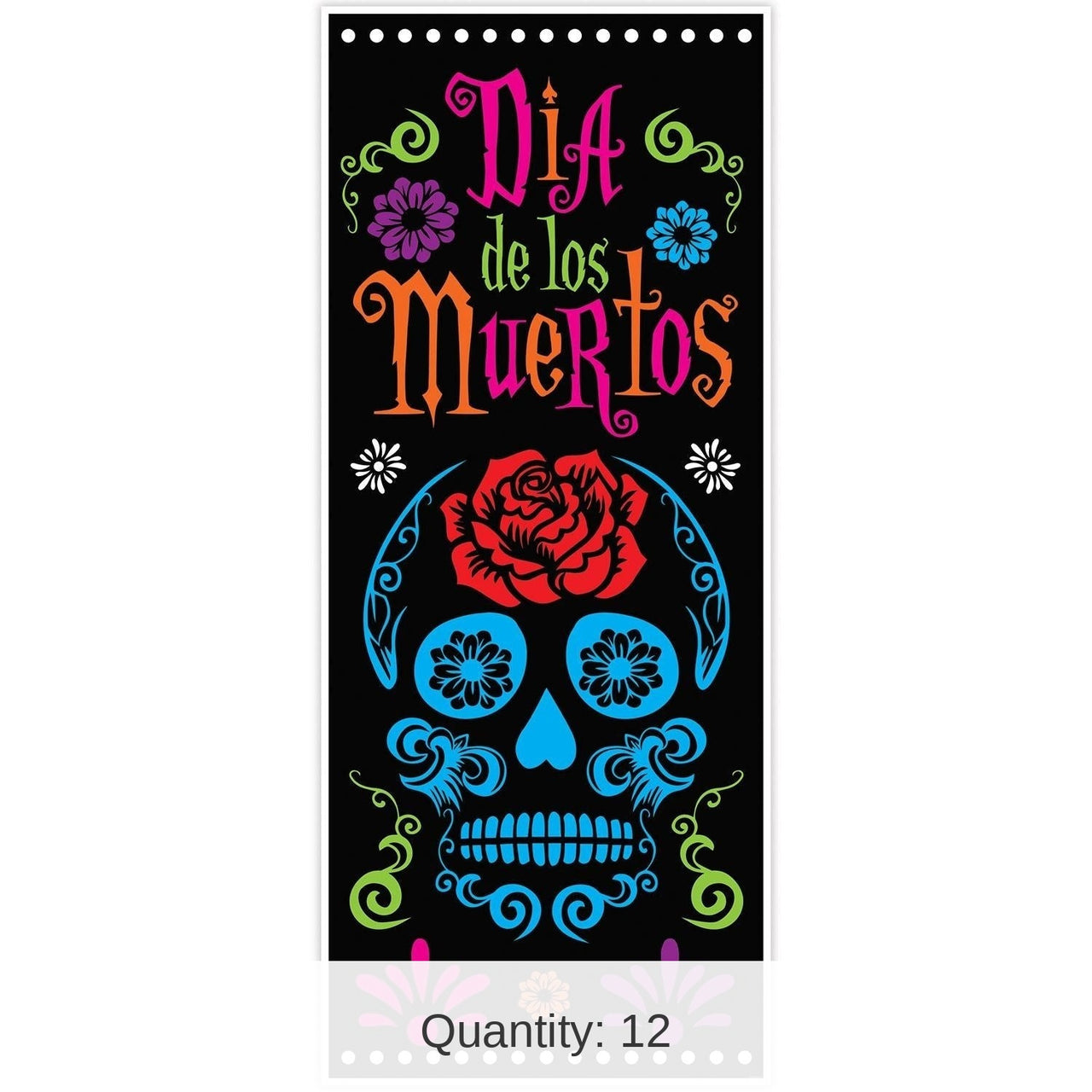 12 Pack Bulk Day Of The Dead Door Cover