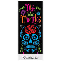 12 Pack Bulk Day Of The Dead Door Cover