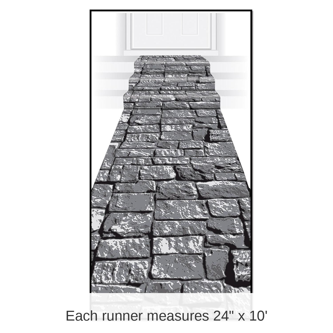 6 Pack Bulk Halloween Stone Path Runner