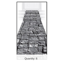 6 Pack Bulk Halloween Stone Path Runner