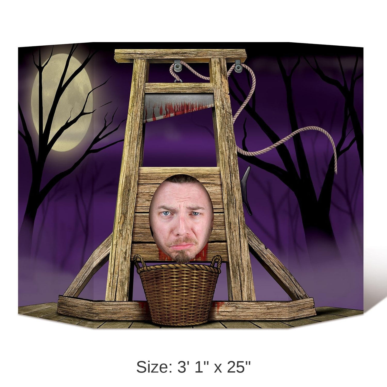 6 Pack Bulk Halloween Guillotine Photo Prop