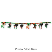 12 Pack Bulk Vintage Halloween Streamer