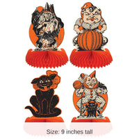 48 Pack Bulk Vintage Halloween Centerpieces