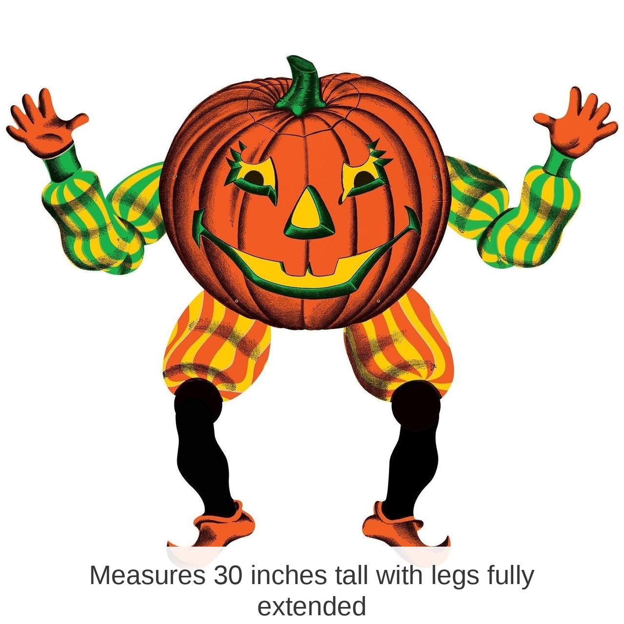 12 Pack Bulk Vintage Halloween Jointed Goblin