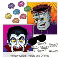 48 Pack Bulk Halloween Party Games
