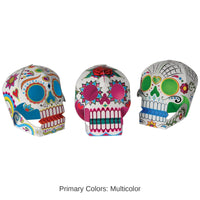 36 Pack Bulk Day of the Dead 3-D Sugar Skull Centerpieces