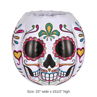 6 Pack Bulk Inflatable DOD Sugar Skull Cooler
