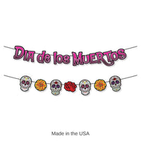 12 Pack Bulk Dia De Los Muertos Streamer Set