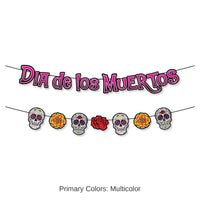 12 Pack Bulk Dia De Los Muertos Streamer Set