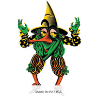 12 Pack Bulk Vintage Halloween Jointed Witch Goblin