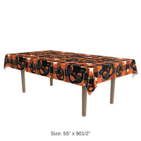 12 Pack Bulk Vintage Halloween Fabric Tablecover