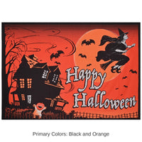 6 Pack Bulk Vintage Halloween Fabric Backdrop