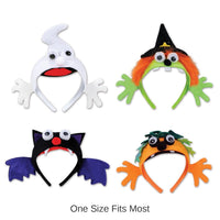 12 Pack Bulk Halloween Headbands