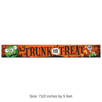 12 Pack Bulk Metallic Trunk Or Treat Banner