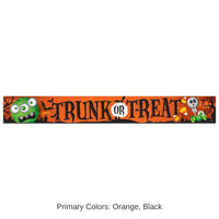 12 Pack Bulk Metallic Trunk Or Treat Banner
