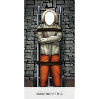 4 Pack Bulk Convict Photo Prop Stand-Up Decoration