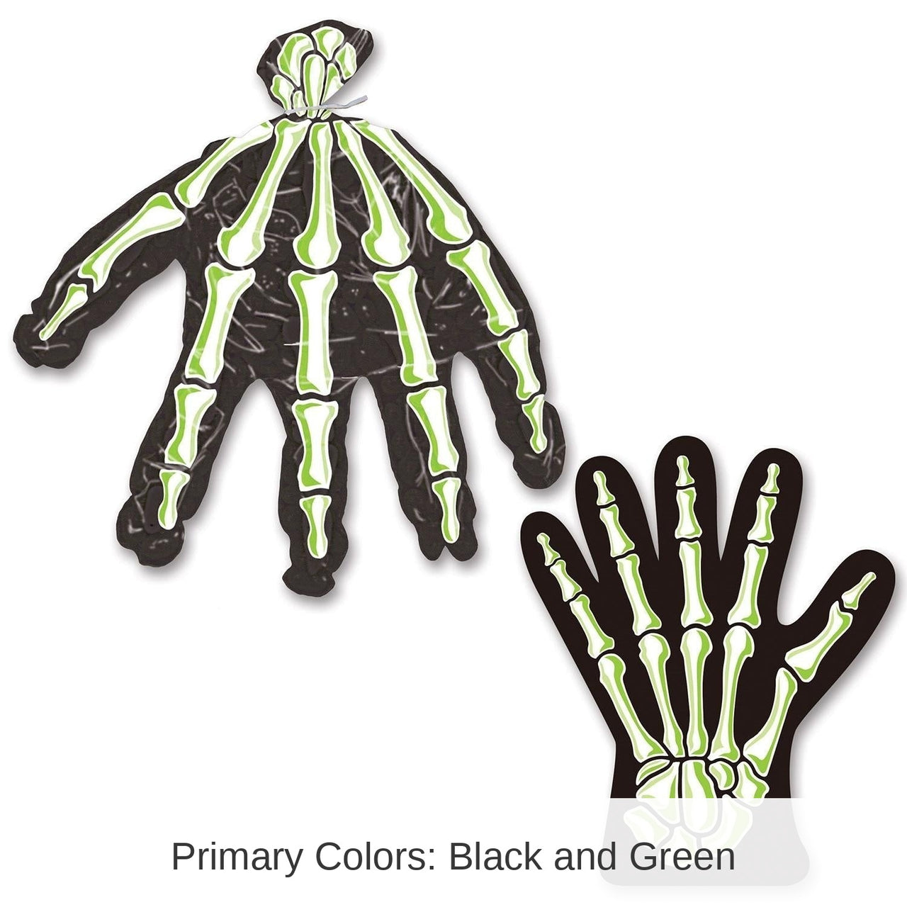 240 Pack Bulk Halloween Skeleton Hand Treat Bags