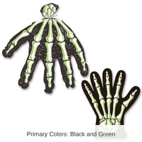 240 Pack Bulk Halloween Skeleton Hand Treat Bags
